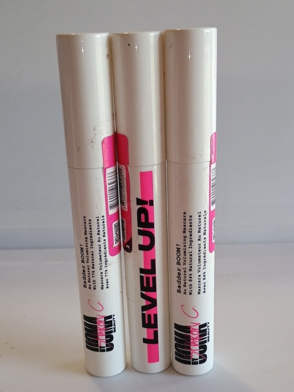 3 x UOMA by Sharon C. Uoma Badder BOOM Au Naturel Mascara, Black Y'all
